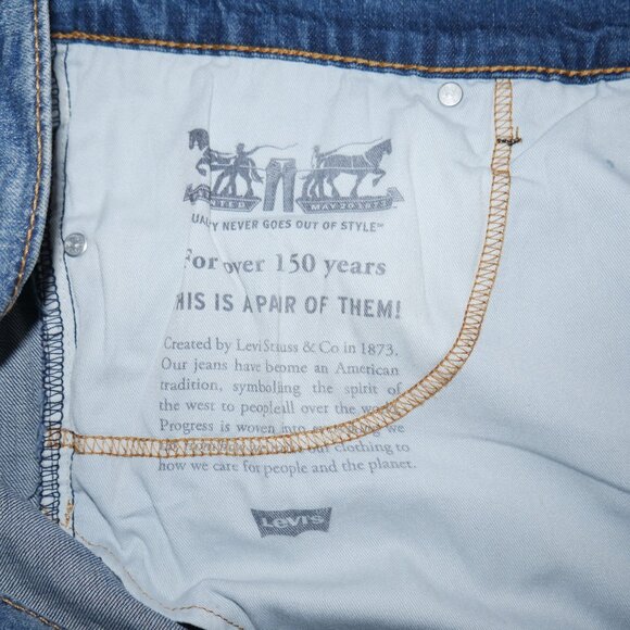 Levis 541 Athletic Fit Jeans Men's Size 50x36 Meidum Wash Stretch Denim NWT - Picture 13 of 13